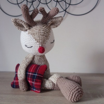 Comète le renne : Patron Au Crochet PDF