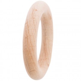 Anneau bois naturel pour hochet