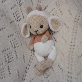 Pelote mon petit agneau : Patron Au Crochet PDF