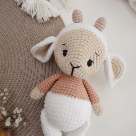 Pelote mon petit agneau : Patron Au Crochet PDF