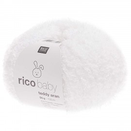 Fil Rico Baby Teddy Aran réf.001 Blanc