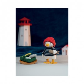 Livre "Poupées & amigurumis de la mer au crochet" Les éditions de saxe