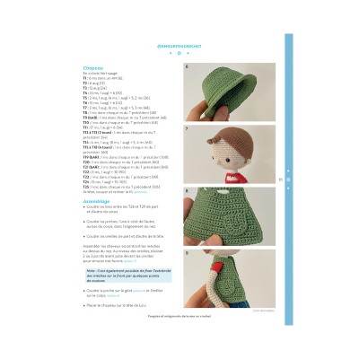 Livre "Poupées & amigurumis de la mer au crochet" Les éditions de saxe