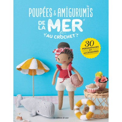 Livre "Poupées & amigurumis de la mer au crochet" Les éditions de saxe