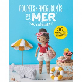 Livre "Poupées & amigurumis de la mer au crochet" Les éditions de saxe
