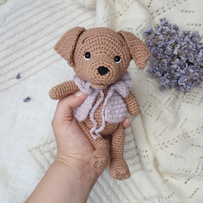 Bobine mon petit chiot : Patron Au Crochet PDF
