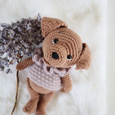 Bobine mon petit chiot : Patron Au Crochet PDF