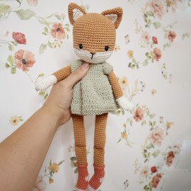Socquette, jolie renarde : Patron Au Crochet PDF