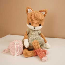 Socquette, jolie renarde : Patron Au Crochet PDF
