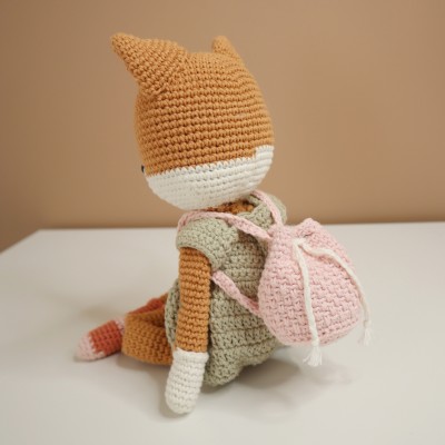 Socquette, jolie renarde : Patron Au Crochet PDF