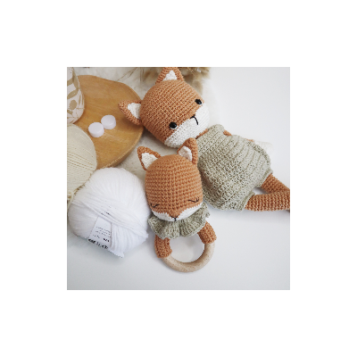 Socquette, jolie renarde : Patron Au Crochet PDF