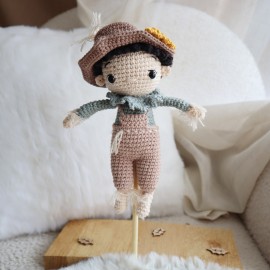 Ferdinand l'épouvantail : Patron Au Crochet PDF