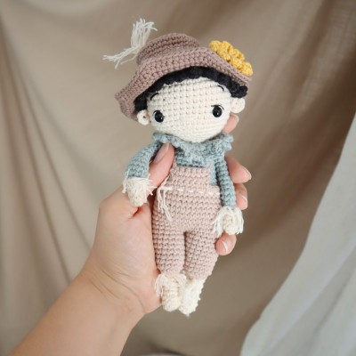 Ferdinand l'épouvantail : Patron Au Crochet PDF