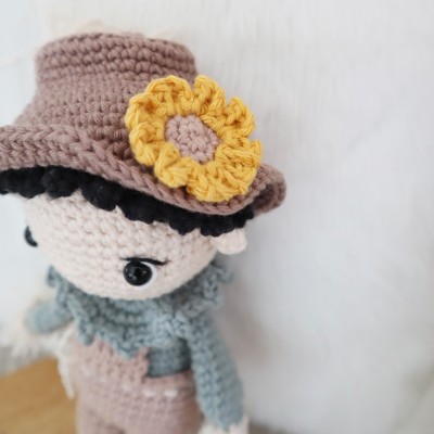 Ferdinand l'épouvantail : Patron Au Crochet PDF