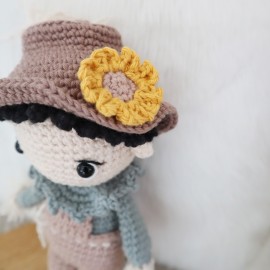 Ferdinand l'épouvantail : Patron Au Crochet PDF