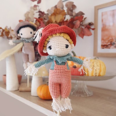 Ferdinand l'épouvantail : Patron Au Crochet PDF