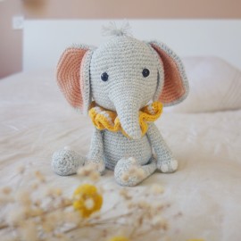 Jumbo l'éléphanteau : Patron Au Crochet PDF