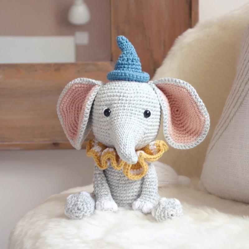 Jumbo l'éléphanteau : Patron Au Crochet PDF
