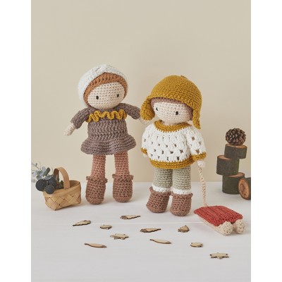 Livre "Poupées & amigurumis à la montagne au crochet" Les éditions de saxe