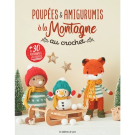 Livre "Poupées & amigurumis à la montagne au crochet" Les éditions de saxe