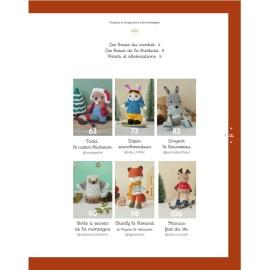 Livre "Poupées & amigurumis à la montagne au crochet" Les éditions de saxe