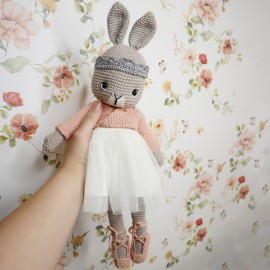 Kit Crochet Swann, jolie ballerine – Coffret Complet, Patron PDF