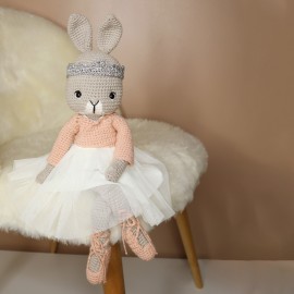 Kit Crochet Swann, jolie ballerine – Coffret Complet, Patron PDF
