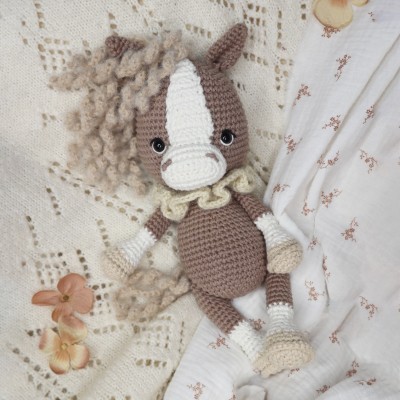 Kit Crochet Galopin, le cheval – Coffret Complet, Patron PDF