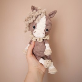 Kit Crochet Galopin, le cheval – Coffret Complet, Patron PDF