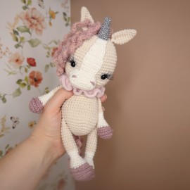 Kit Crochet Etoile, la licorne – Coffret Complet, Patron PDF