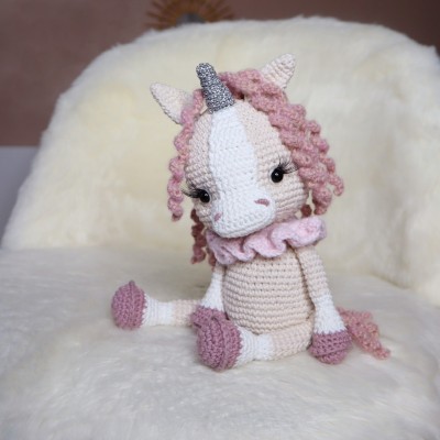Kit Crochet Etoile, la licorne – Coffret Complet, Patron PDF