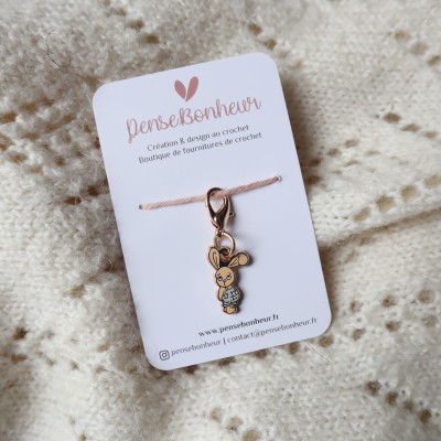 Kit Crochet Coton mon petit lapin – Coffret Complet, Patron PDF