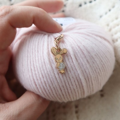 Kit Crochet Coton mon petit lapin – Coffret Complet, Patron PDF