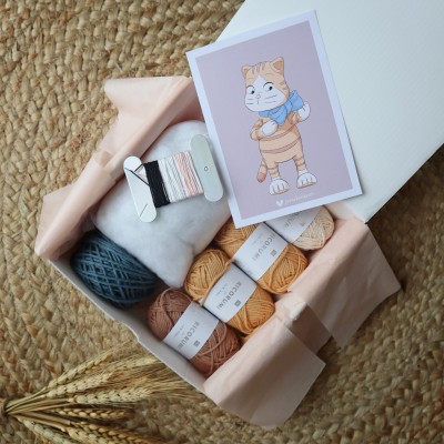 Coffret : Caramel, le chaton