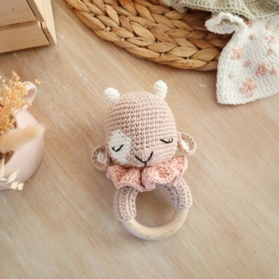 Hochet Scarlett jolie biquette : Patron Au Crochet PDF