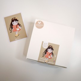 Kit Crochet Cannelle, demoiselle d'automne – Coffret Complet, Patron PDF