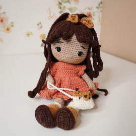 Cannelle, demoiselle d'automne : Patron Au Crochet PDF