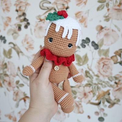 Biscuit, bonhomme de pain d'épices : Patron Au Crochet PDF