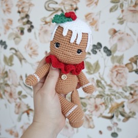 Biscuit, bonhomme de pain d'épices : Patron Au Crochet PDF
