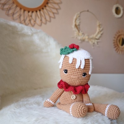 Biscuit, bonhomme de pain d'épices : Patron Au Crochet PDF