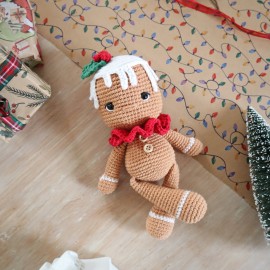 Biscuit, bonhomme de pain d'épices : Patron Au Crochet PDF