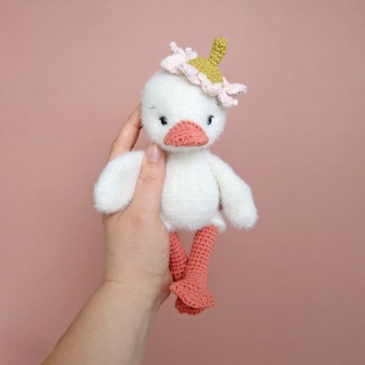 Plume, mon petit caneton : Patron Au Crochet PDF