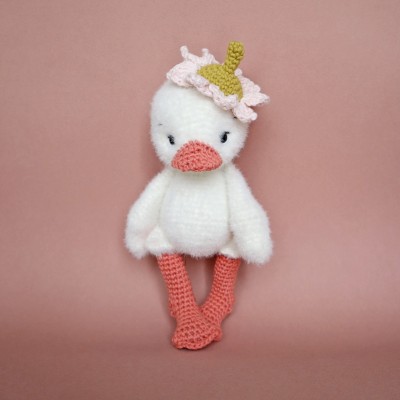 Plume, mon petit caneton : Patron Au Crochet PDF