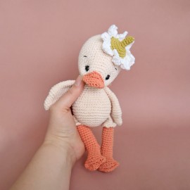 Plume, mon petit caneton : Patron Au Crochet PDF