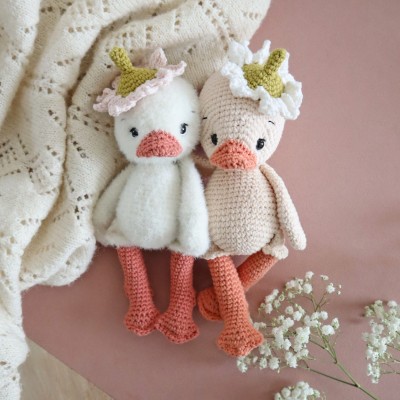 Plume, mon petit caneton : Patron Au Crochet PDF