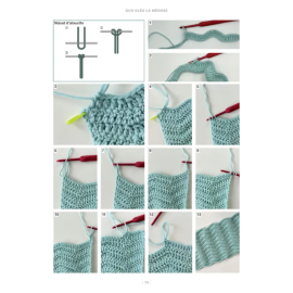 Livre "Couvertures & doudous pour bébé au crochet" Les éditions de saxe