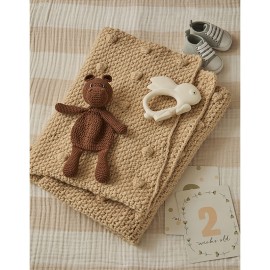 Livre "Couvertures & doudous pour bébé au crochet" Les éditions de saxe