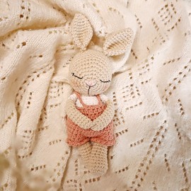 Les minis du bonheur : Coton le lapin & Pelote l'agneau : Patron Au Crochet PDF