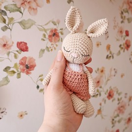 Les minis du bonheur : Coton le lapin & Pelote l'agneau : Patron Au Crochet PDF