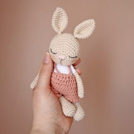 Les minis du bonheur : Coton le lapin & Pelote l'agneau : Patron Au Crochet PDF